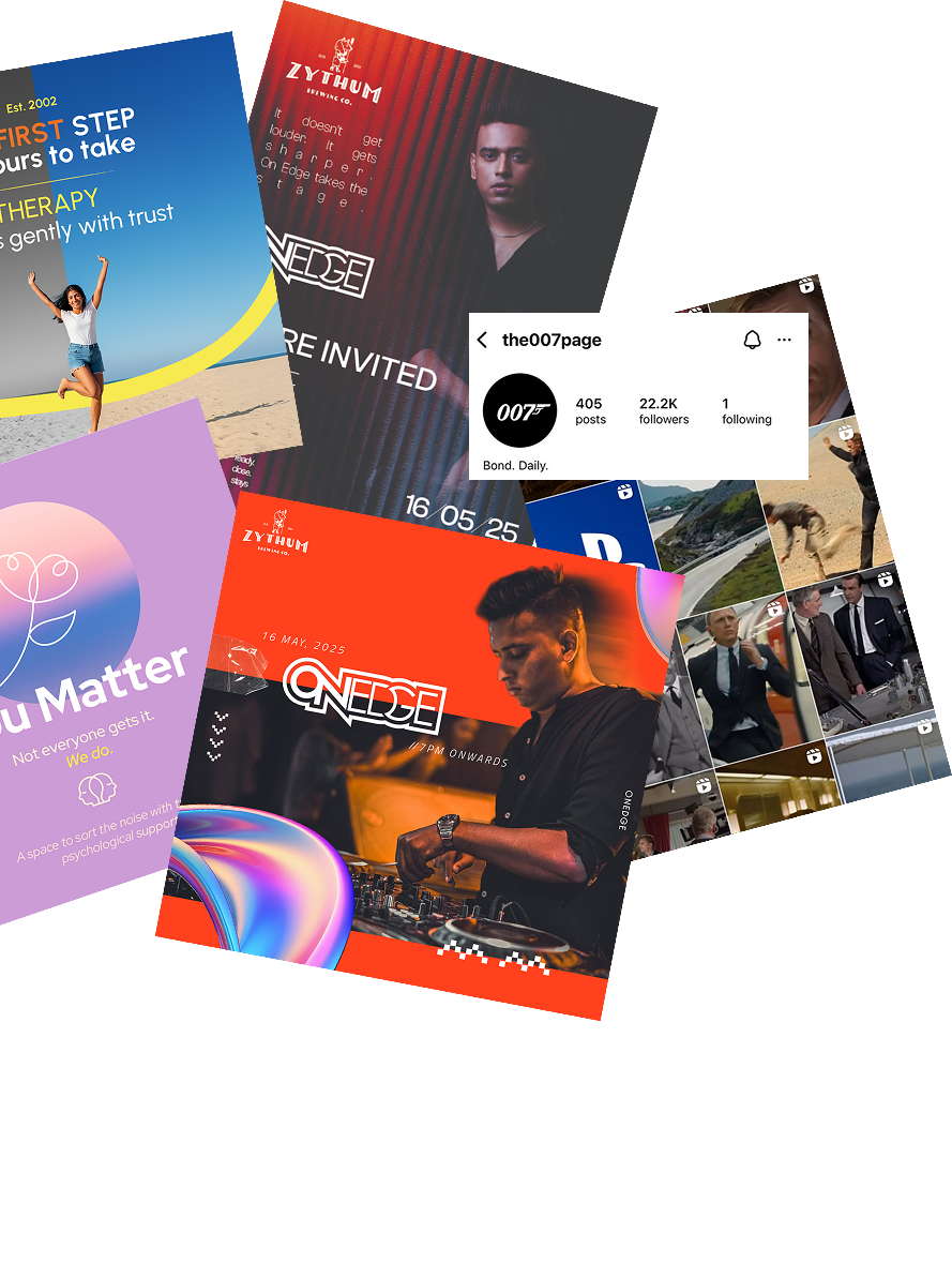 Social Media Design Showcase