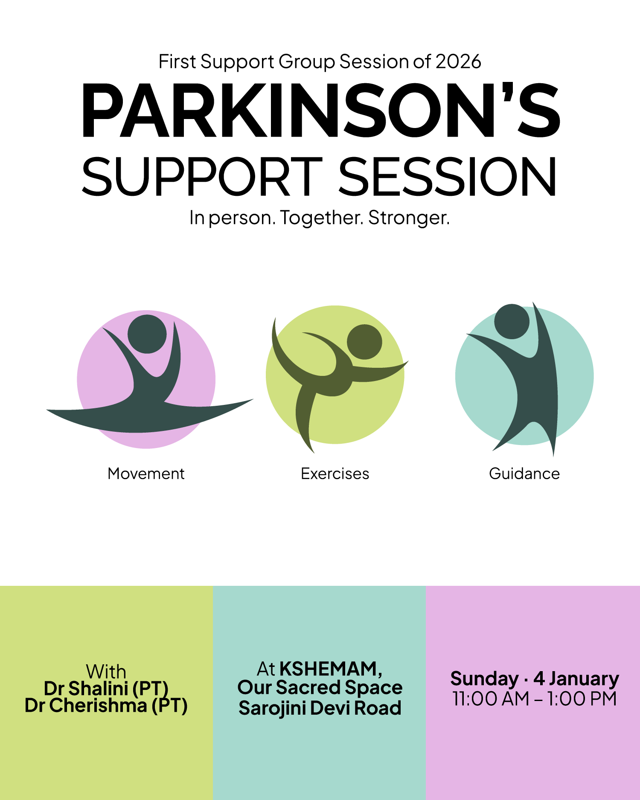 Parkinson's awareness — campaign creative