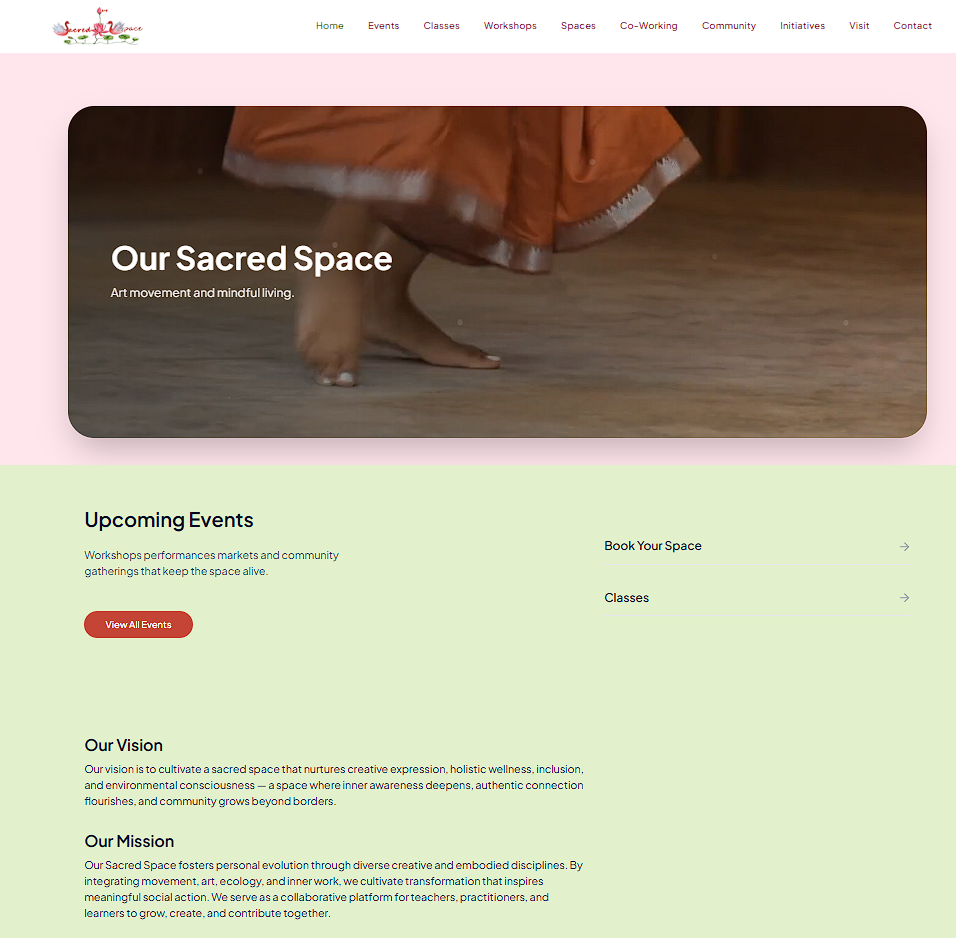 Our Sacred Space